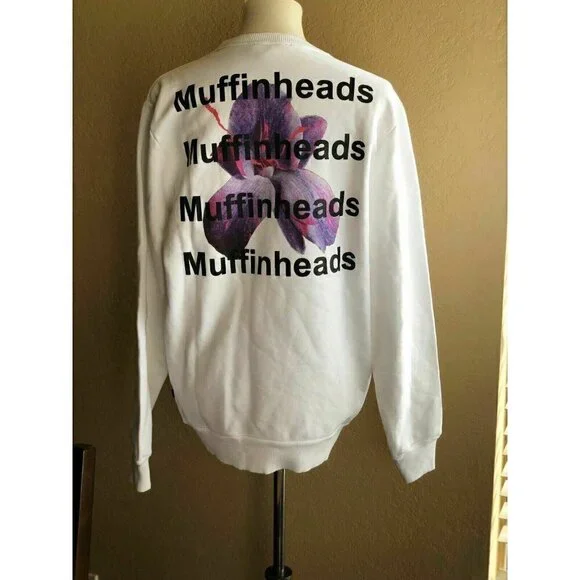 Diesel Womens White F-Just-XA-FL Sweatshirt Sze S - Picture 3 of 11